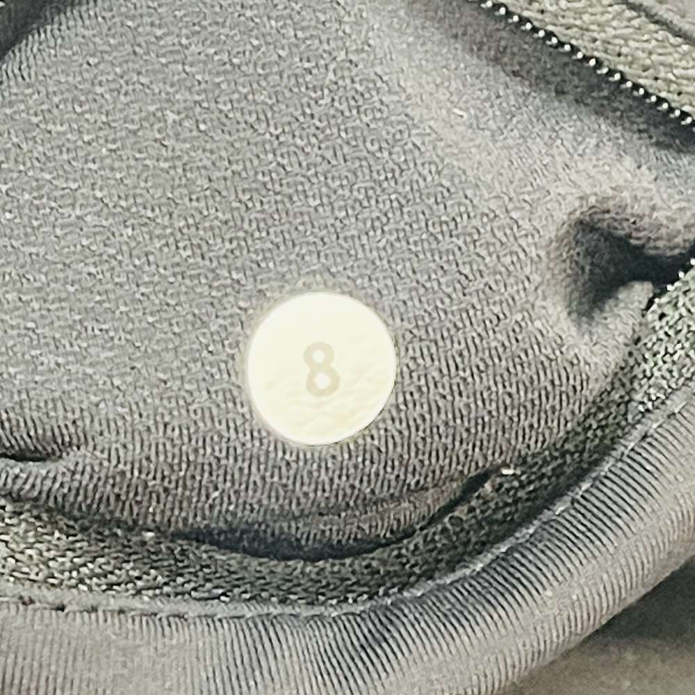 Lululemon Pace Rival Skirt Size 8 Black Mid-Rise Skort Gym Tennis Pickleball - Picture 8 of 10